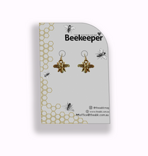 Load image into Gallery viewer, Bee Earrings