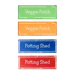 Veggie Patch & Potting Shed Signs